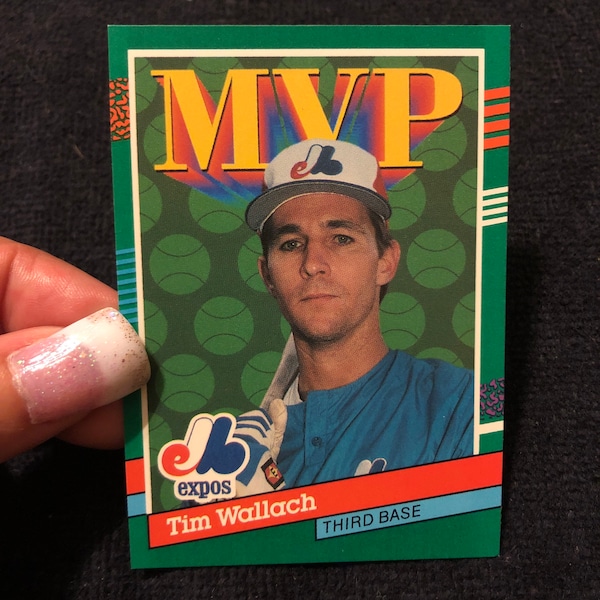 1991 Tim Wallach Baseball Card