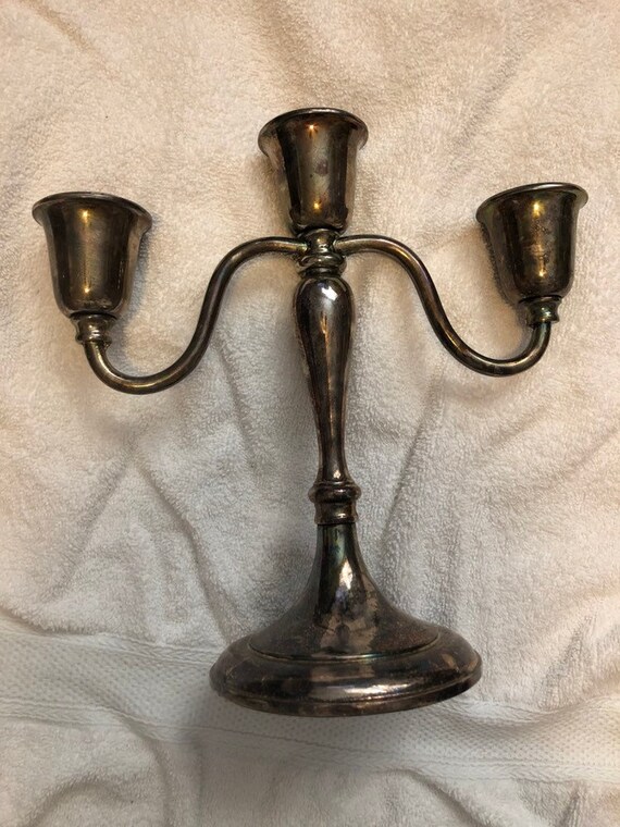 Gorham silver deals candle holders