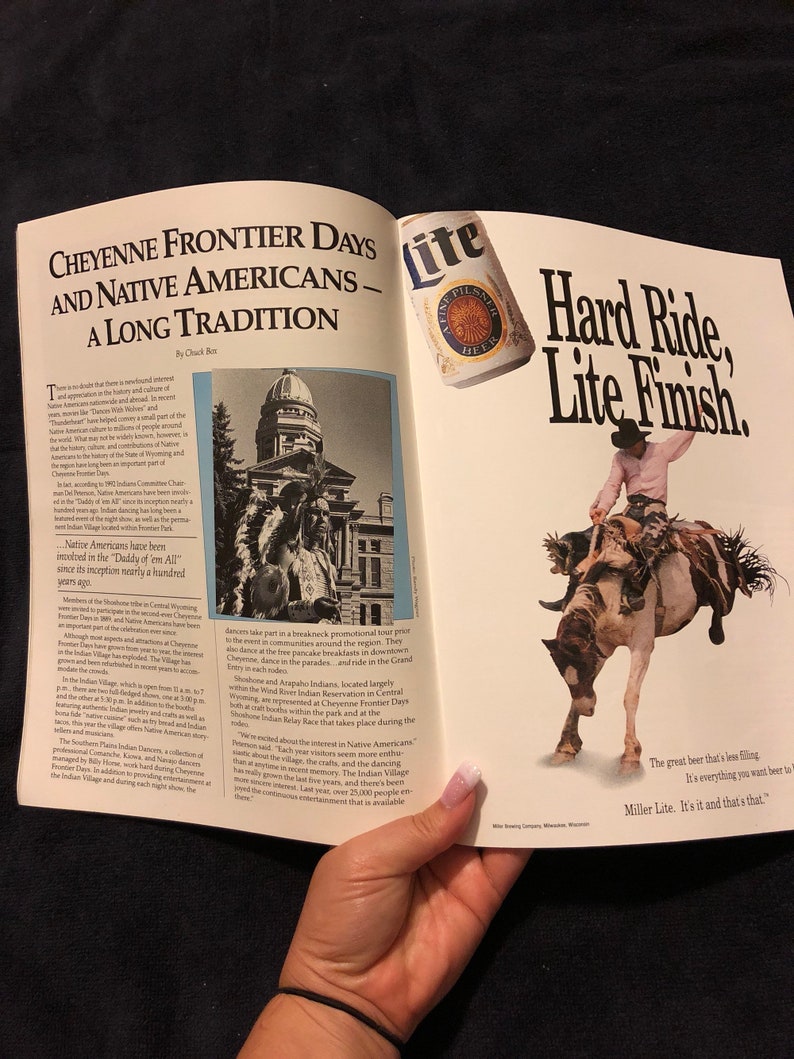 1992 Cheyenne Frontier Days Souvenir Program