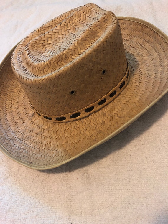 Straw Cowboy Hat - image 2