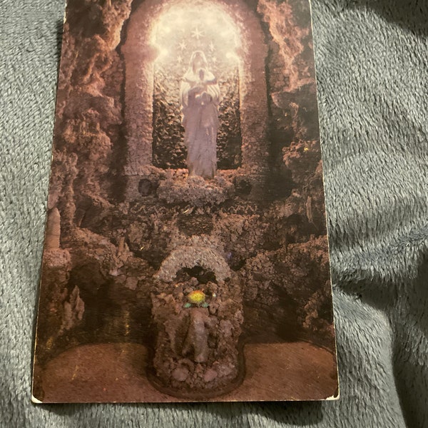 Vintage Grotto of the Redemption Postcard