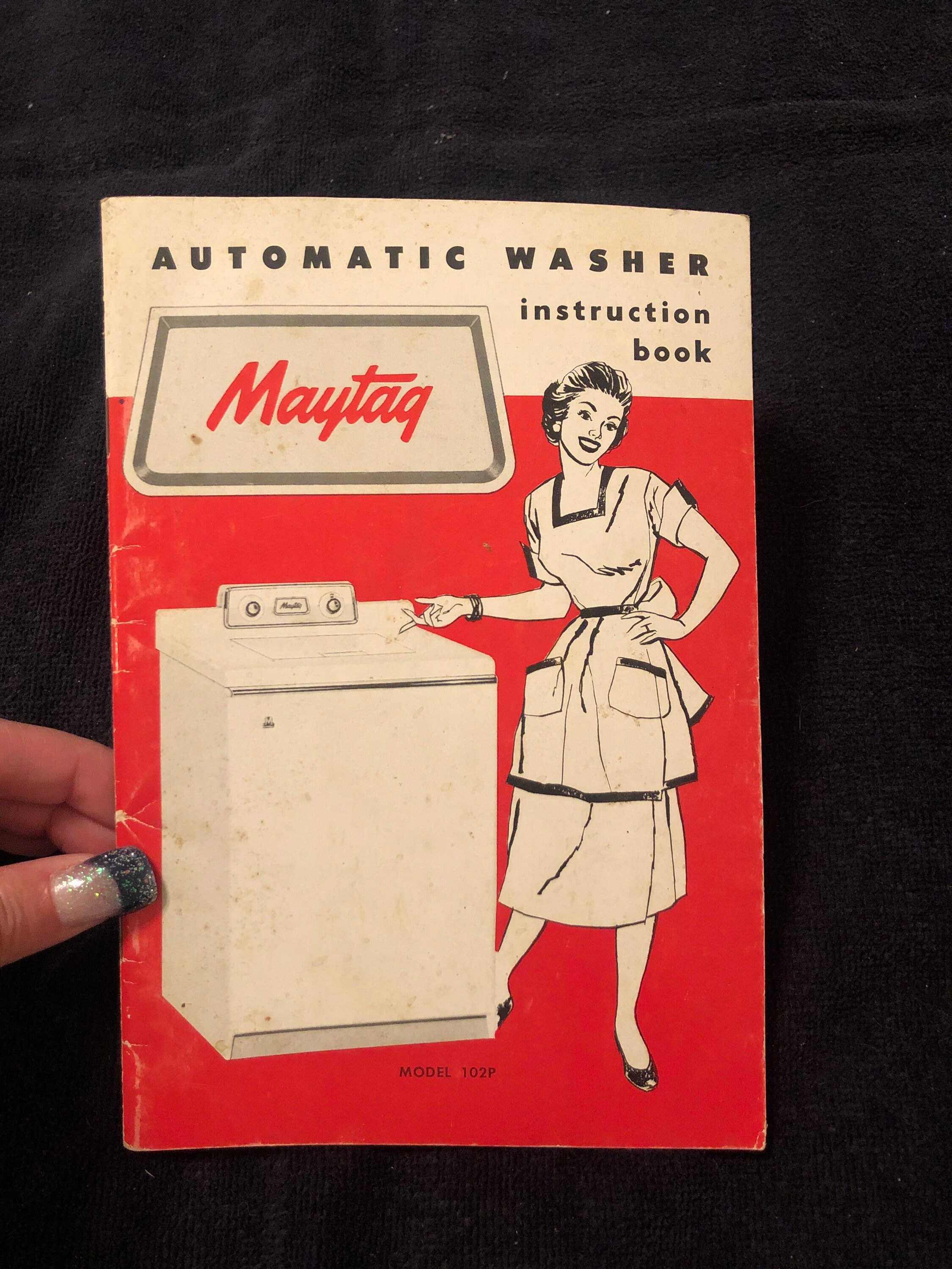 Maytag Model 102P Instruction Book Etsy
