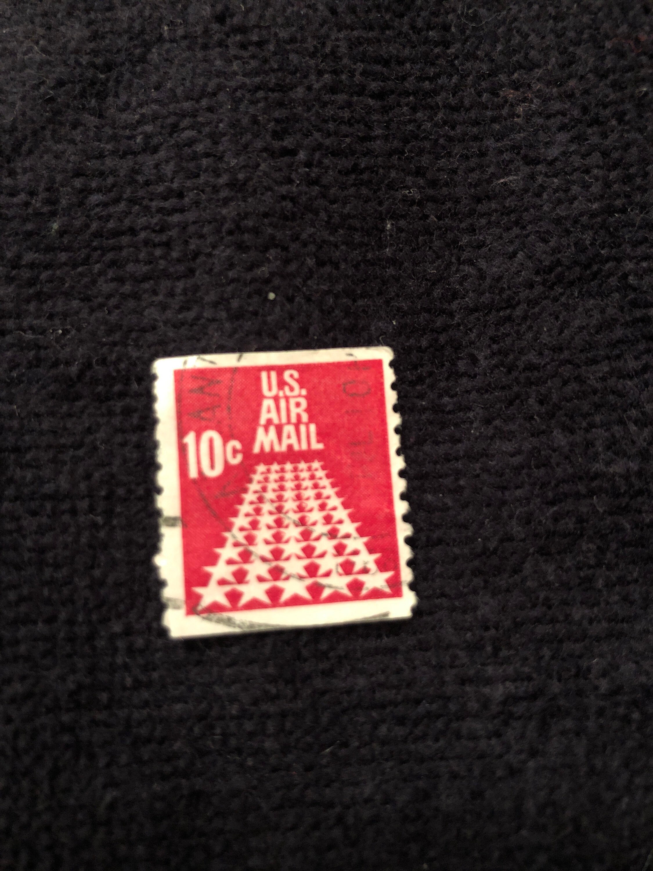 10 Cent Air Mail Stamp - Etsy