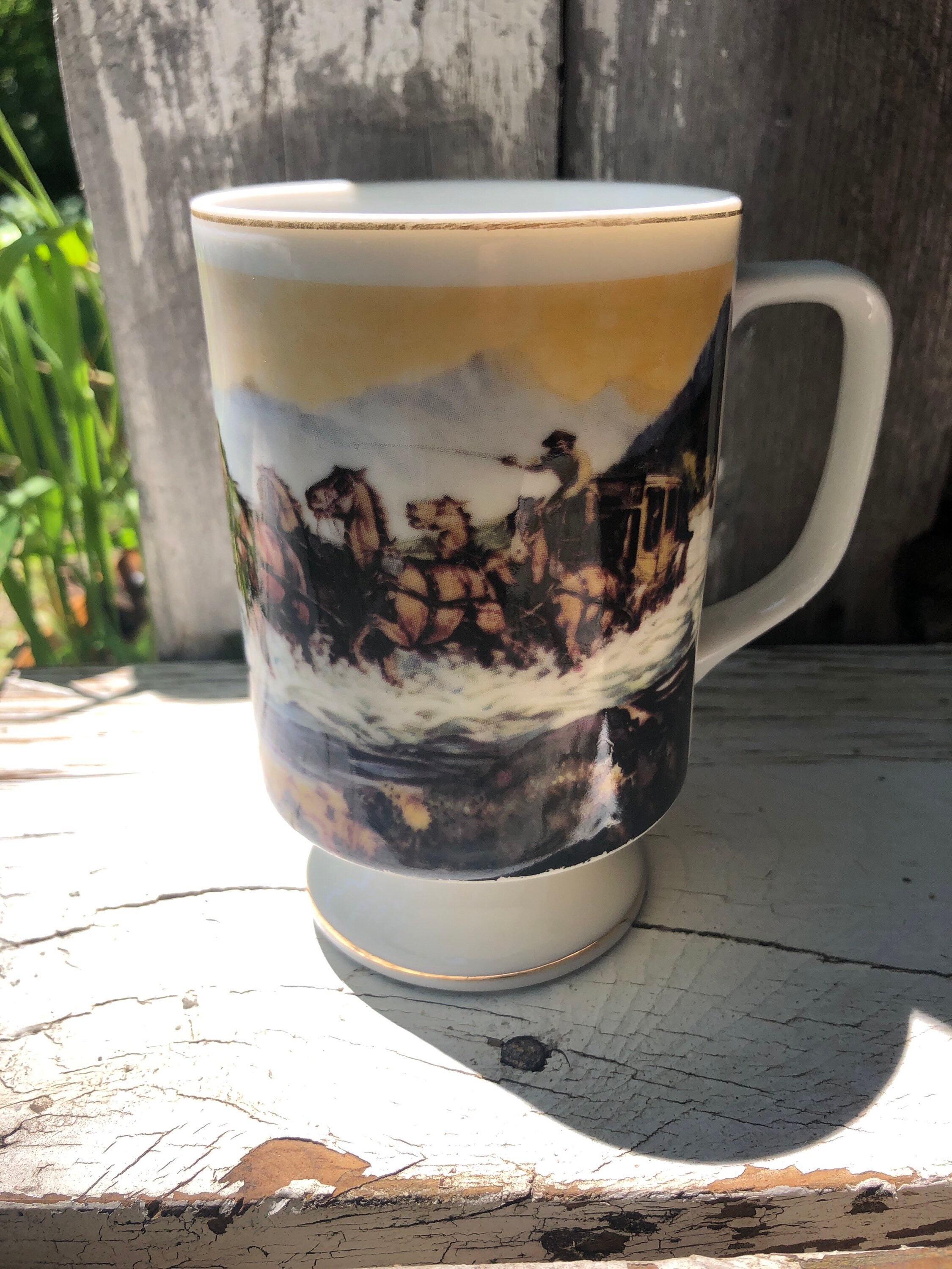 Western Coffee Cup Etsy