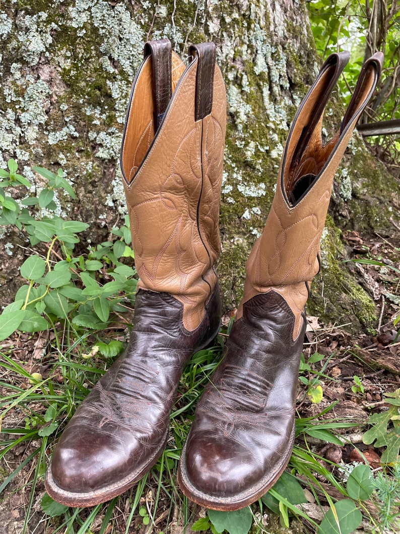 The Sanders Cowboy Boots Etsy