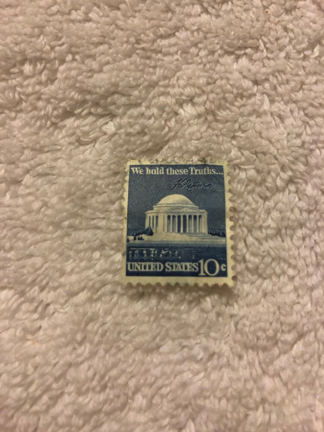 10 Cent We Hold These Truths Stamp Etsy