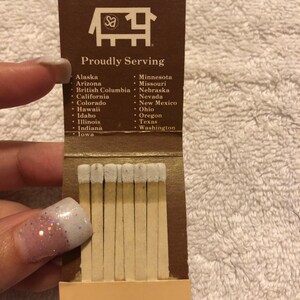 Stuart Anderson's Black Angus Cattle Company Matchbook - Etsy