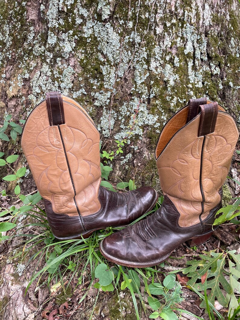 The Sanders Cowboy Boots Etsy