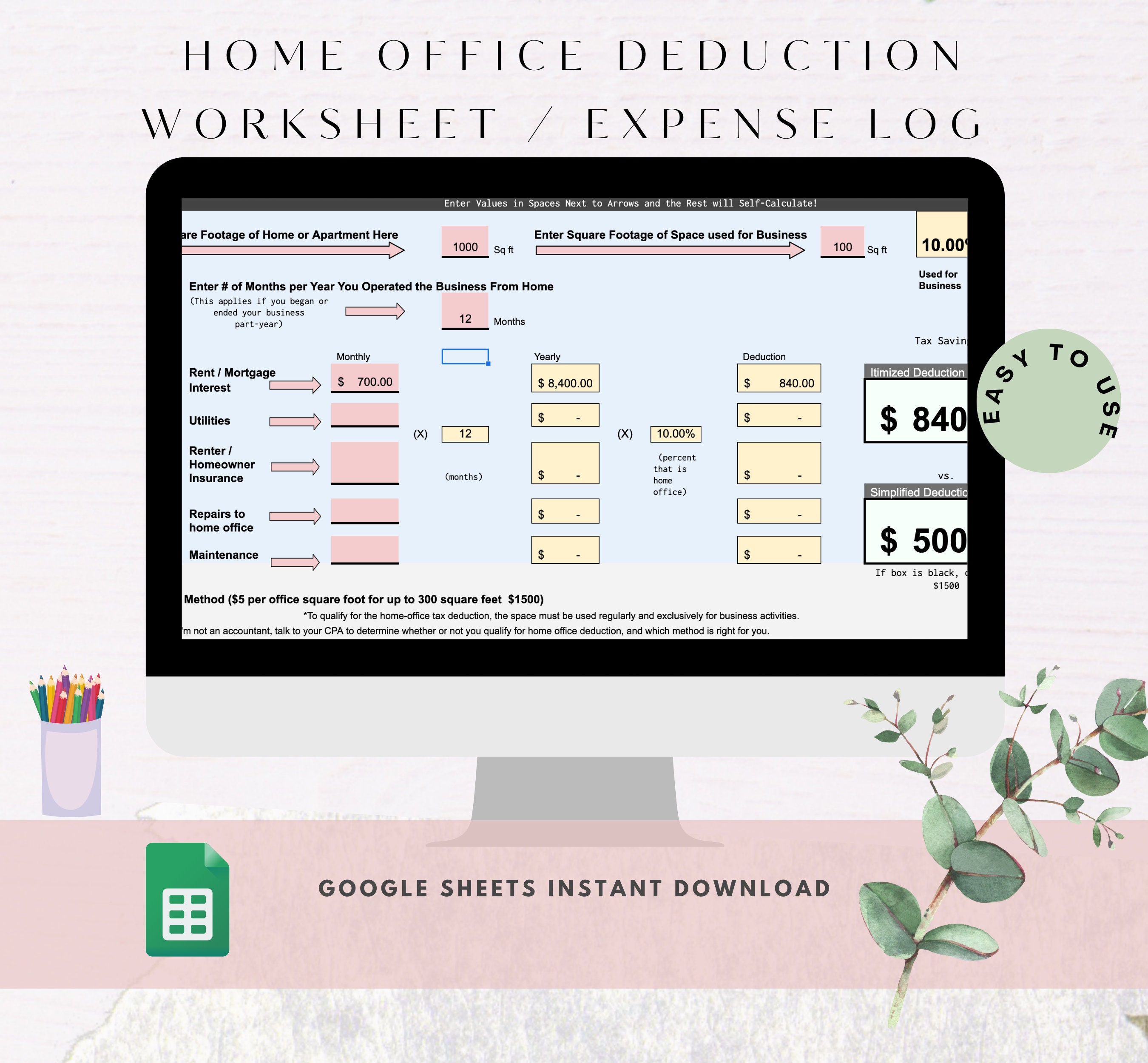 Property PAYE TAX Spreadsheet 2023 2024 Tax Calculator For, 50 OFF