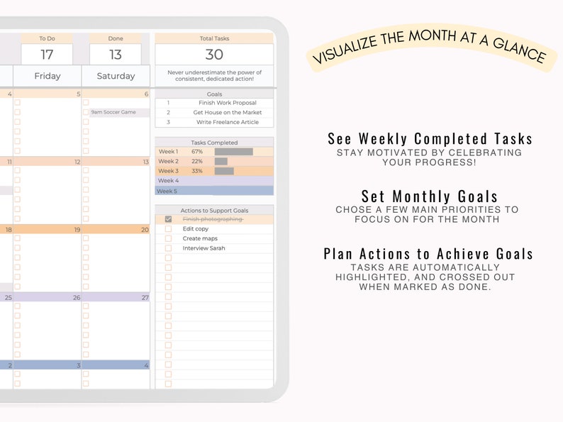 Monthly Calendar 2024 2025 Planner Google Sheets Editable Calendar Task