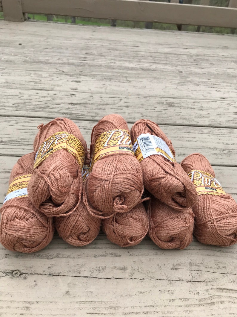 Set of 8 Pure 100 Soysilk Brand Fiber Yarn From SWTC Color Etsy