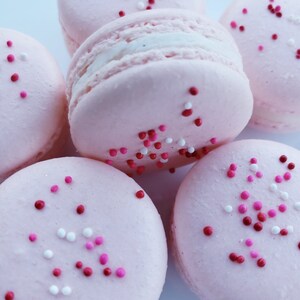 12 French macarons with sparkles,cookies,macaroons,gluten free,easter,birthday,wedding,mothers day,bridal shower,valentines