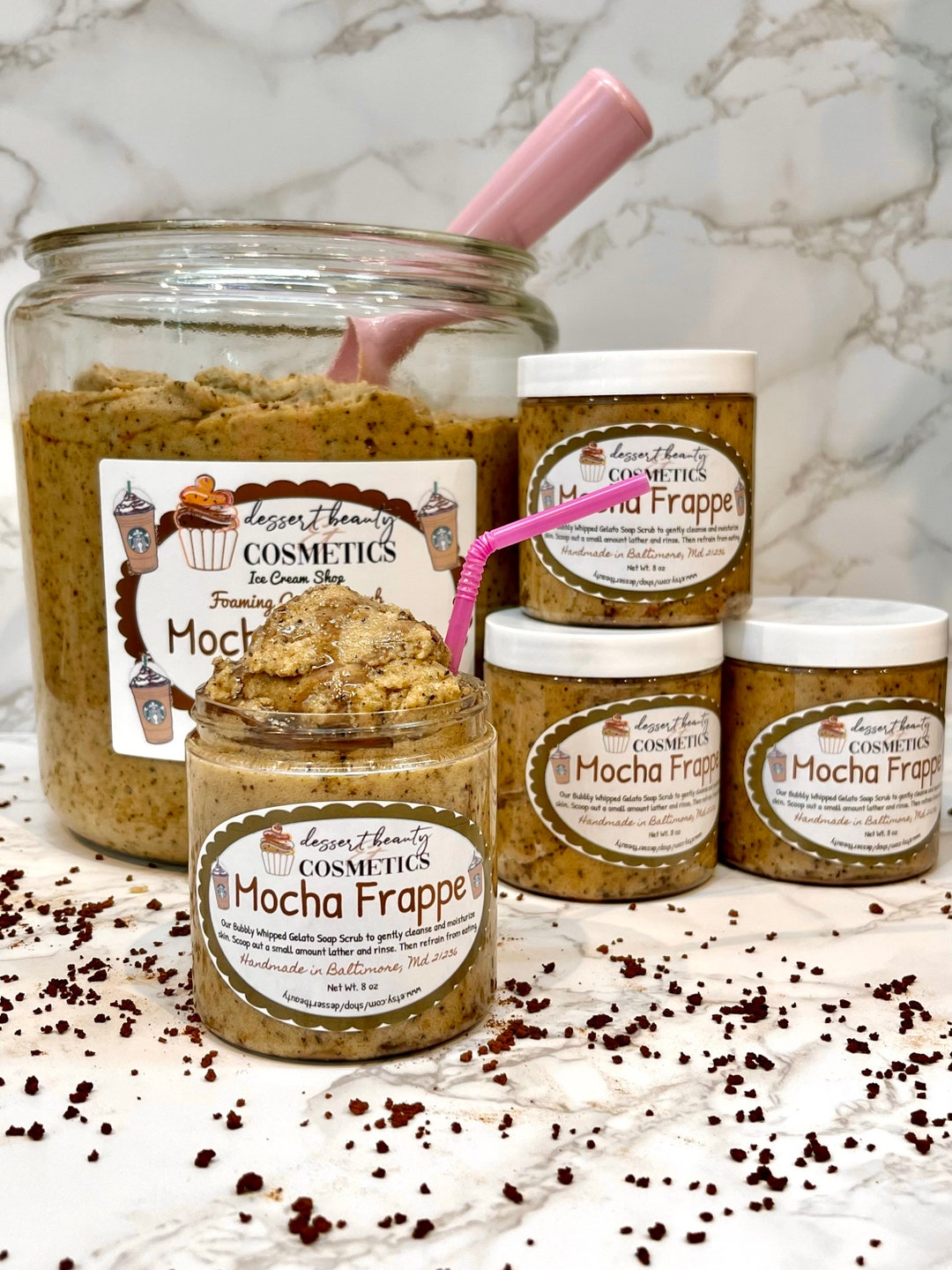 Mocha Frappe Whipped Gelato Coffee Scrub