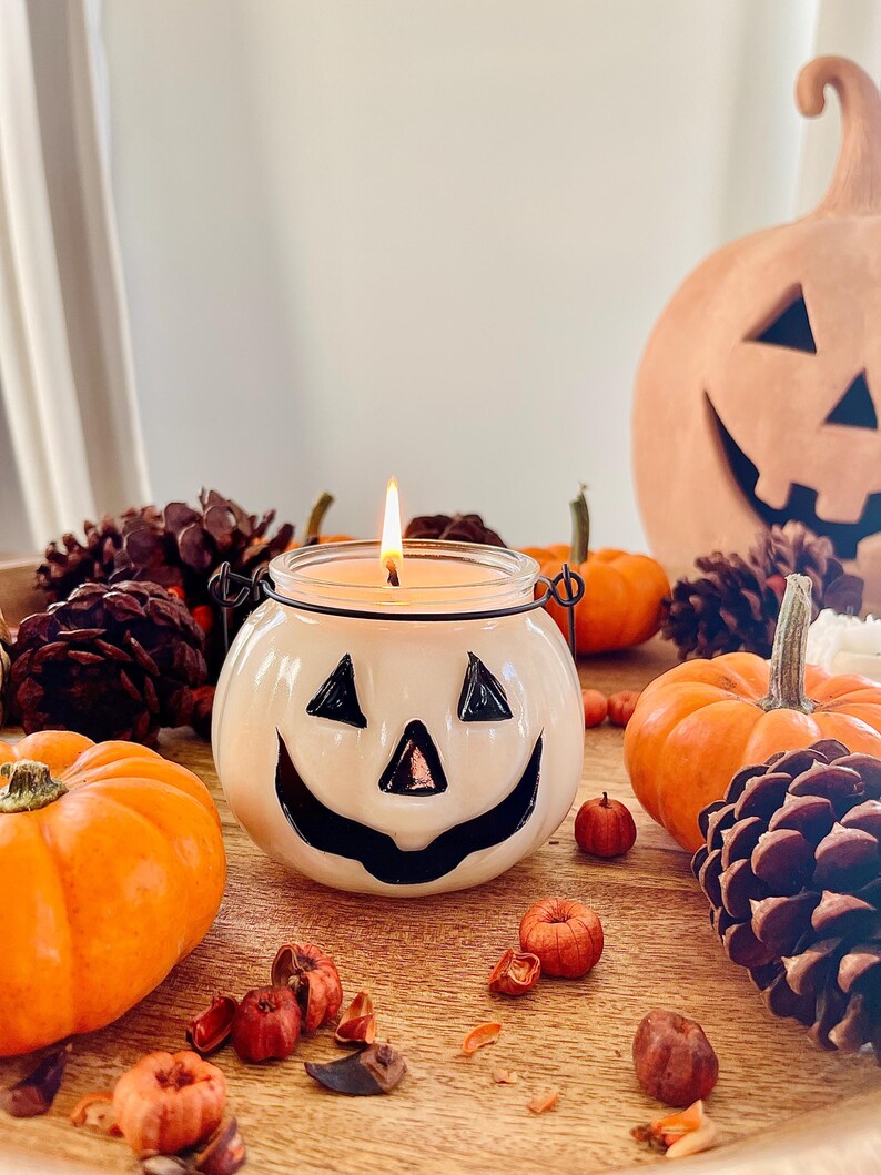 Pumpkin Jack Candle Etsy