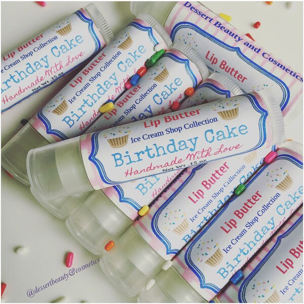 Birthday Cake Lip Butter