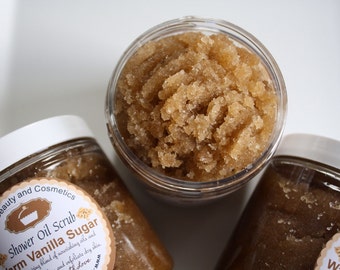 Warm Vanilla Sugar Shower Oil Scrub