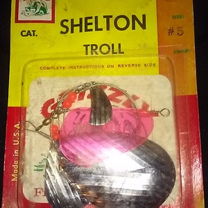Grizzly Shelton Troll, fishing tackle,trolling tackle,NIB,trolling or fishing equipment,collectible fishing equipment,fishing epherema