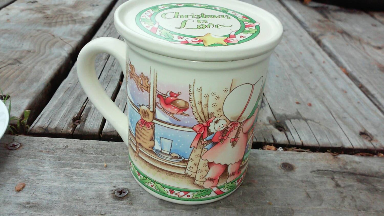 1 Country Kids Collector's Mug & Coaster Set Christmas is | Etsy