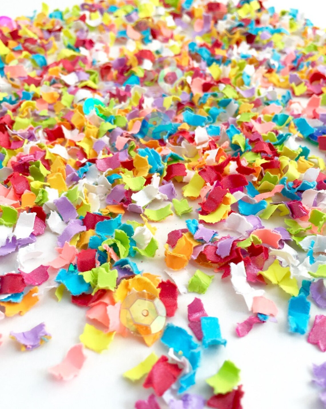 Colorful Confetti Rainbow Confetti Happy Fetti Blend Etsy