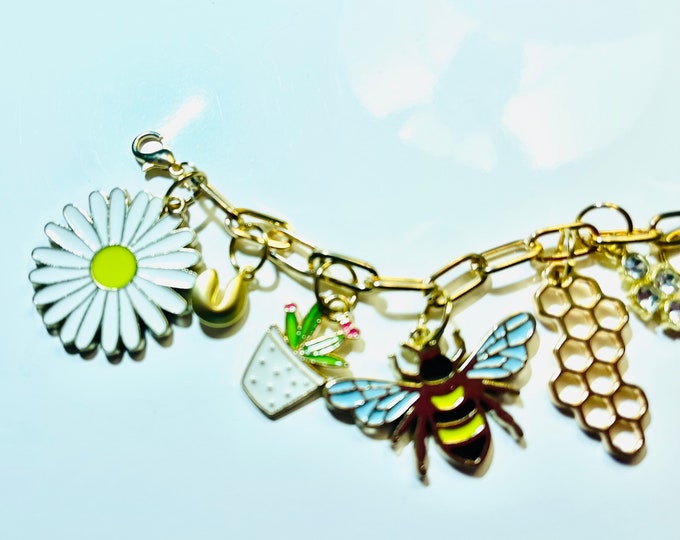 Charm Bracelet, build your own bracelet, initial jewelry, initial bracelet, add a charm, custom, personalized, charms