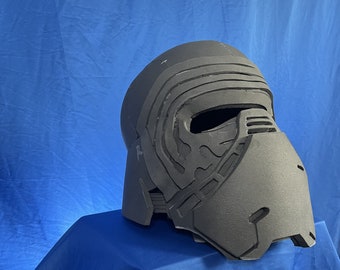 Kylo Ren Helmet Template