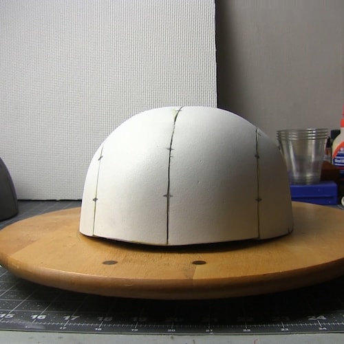 EVA Foam Cosplay Helmet Dome & Impostor Chest Template Etsy Australia