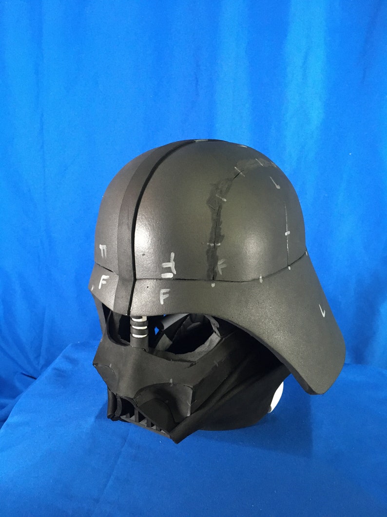 Darth Vader EVA Foam Helmet Template Etsy