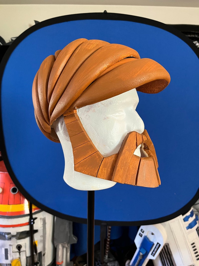 Obi-wan Kenobi Clone Wars Hair & Beard Template for Cosplay - Etsy