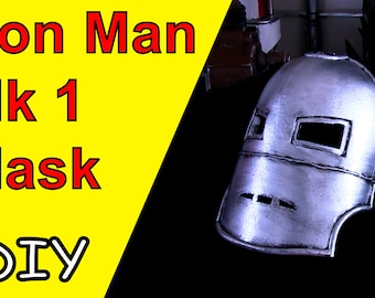 Iron Man Mk1 Mask Template