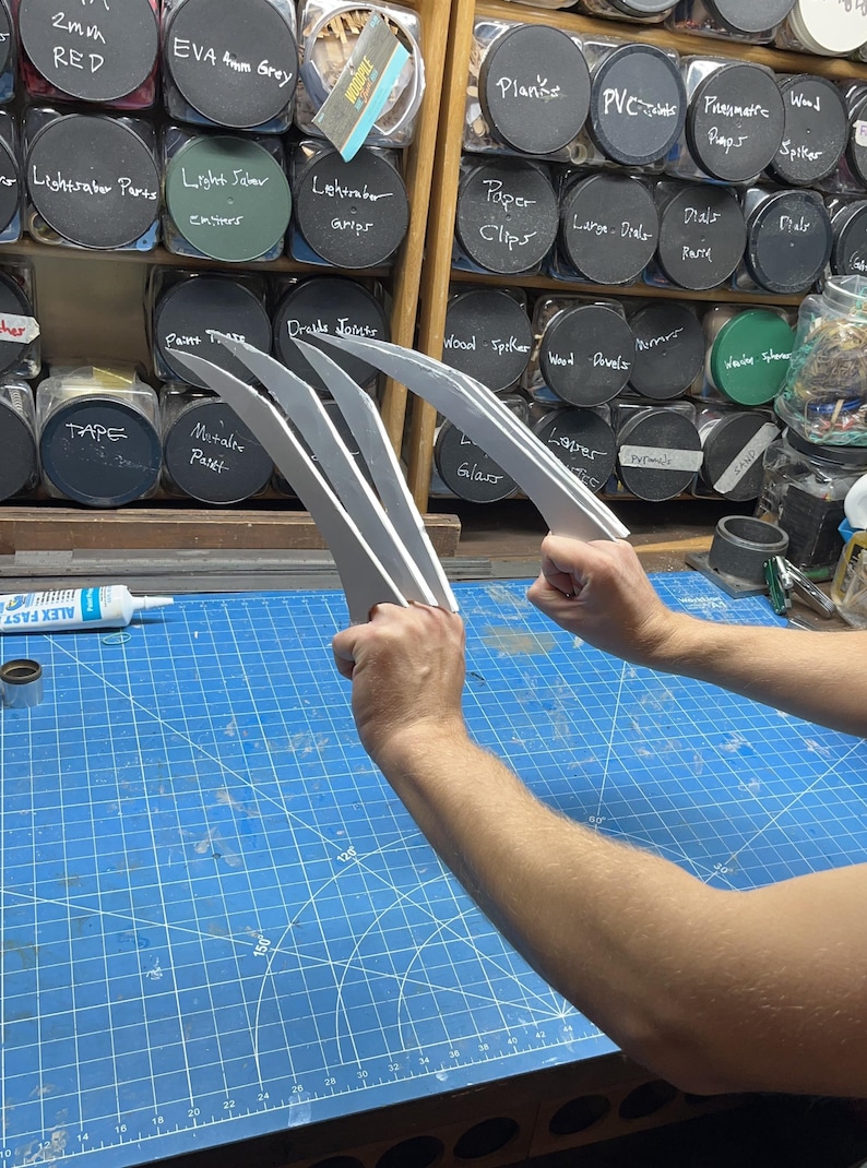 Wolverine Claws Template Etsy