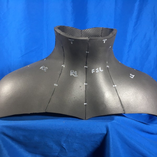 EVA Foam Neck Armor Template