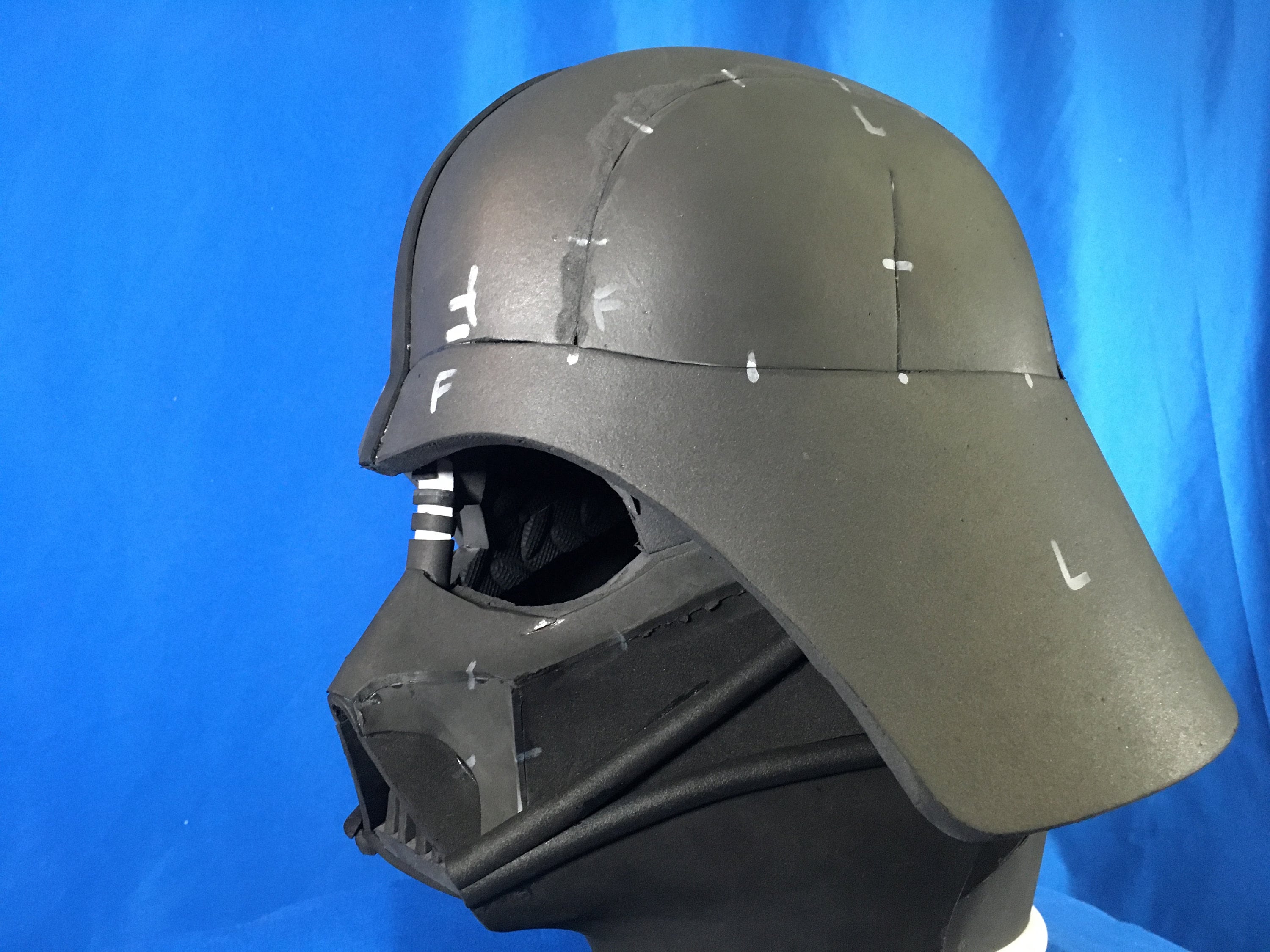 Darth Vader EVA Foam Helmet Template - Etsy