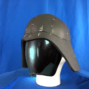 Cobra Commander Helmsjabloon voor EVA Foam Crafting