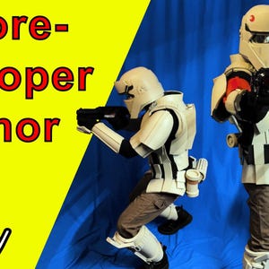Shore Trooper Armor Template for EVA Foam Cosplay