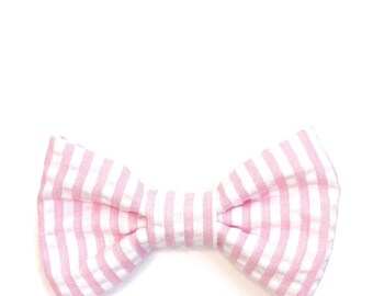 Seersucker Bow Tie: Baby, Toddler, Ring Bearer Wedding Outfit