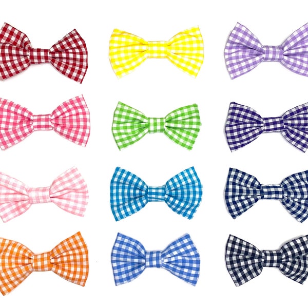 Gingham Bow Tie: Baby, Toddler, Ring Bearer