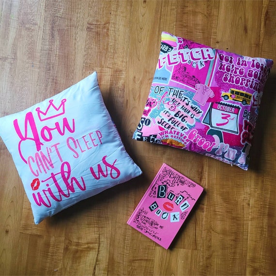 You Cant Sleep With Us Mean Girls Throw Pillowcase Il_570xn