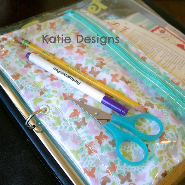 Zipper Binder Pattern - Etsy