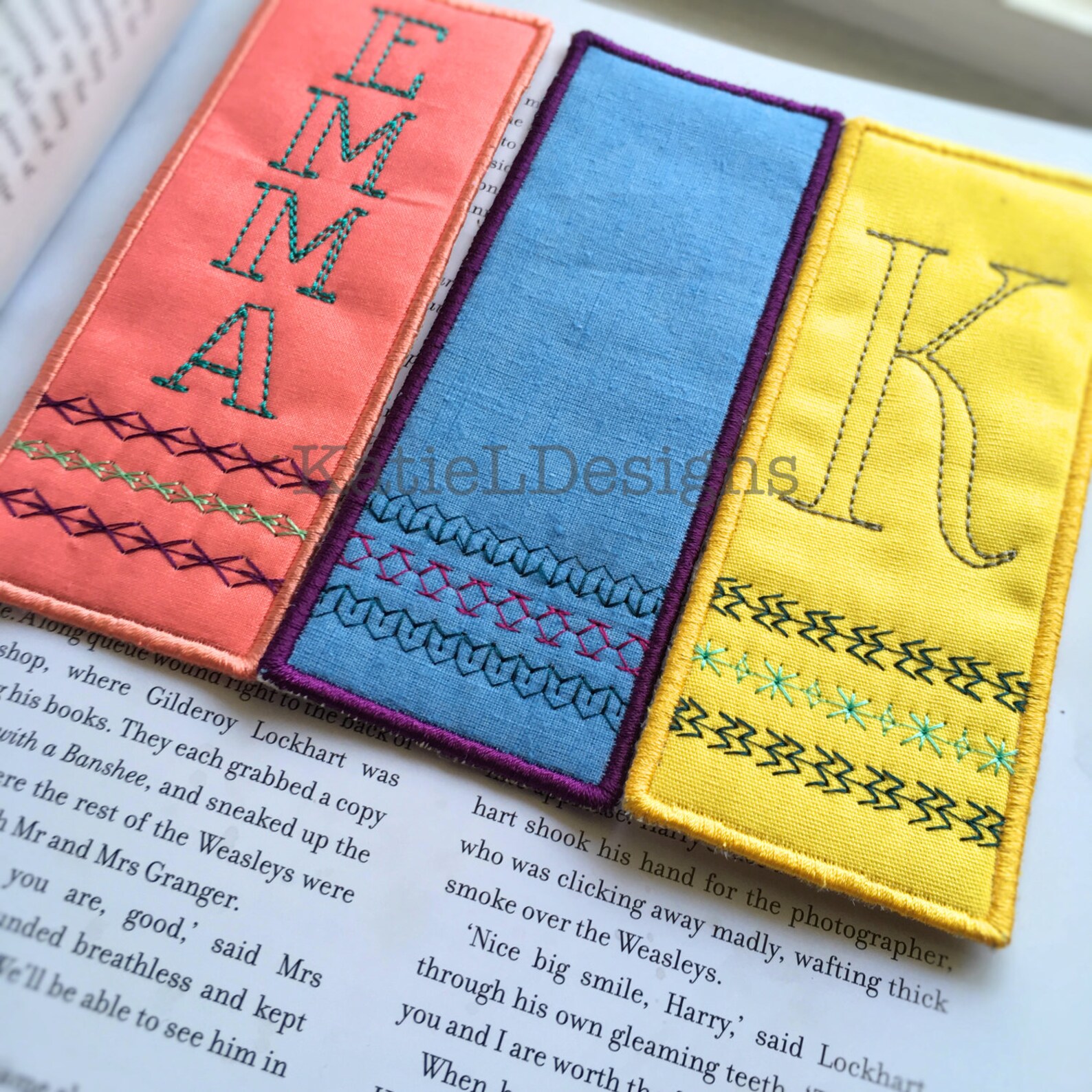 ITH Rectangle Bookmark Set Machine Embroidery Design Pattern Download ...
