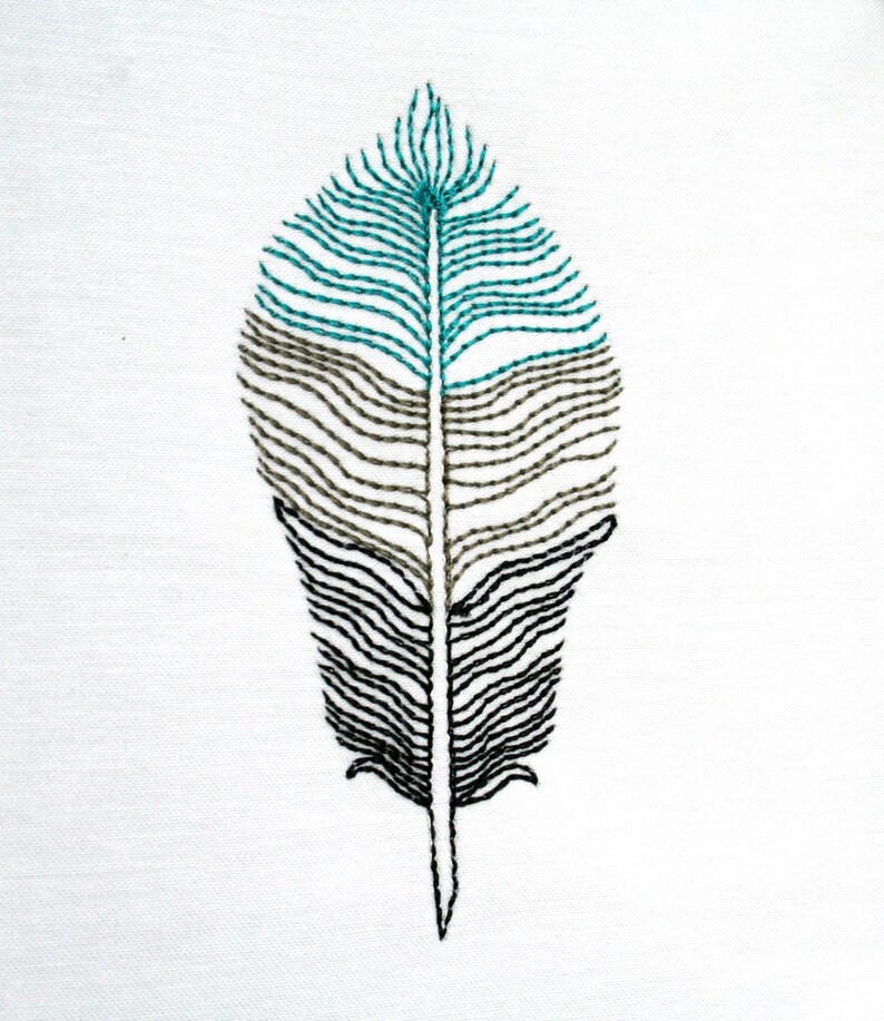 Feather machine embroidery pattern design download 4x4 5x7  etsy Feather machine embroidery pattern design download 4x4 5x7  etsy