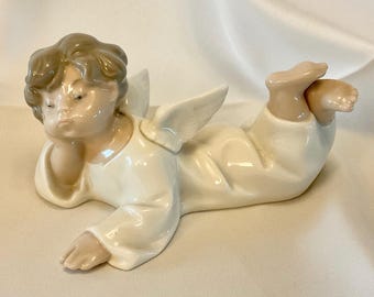 Lladro Figurine Angel With Accordion #1323 - Etsy