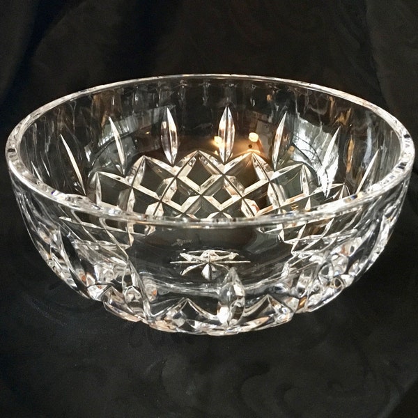 Vintage Waterford Crystal (Kelsey Pattern) 5.0" Round Bowl - Made in Ireland - After 1999