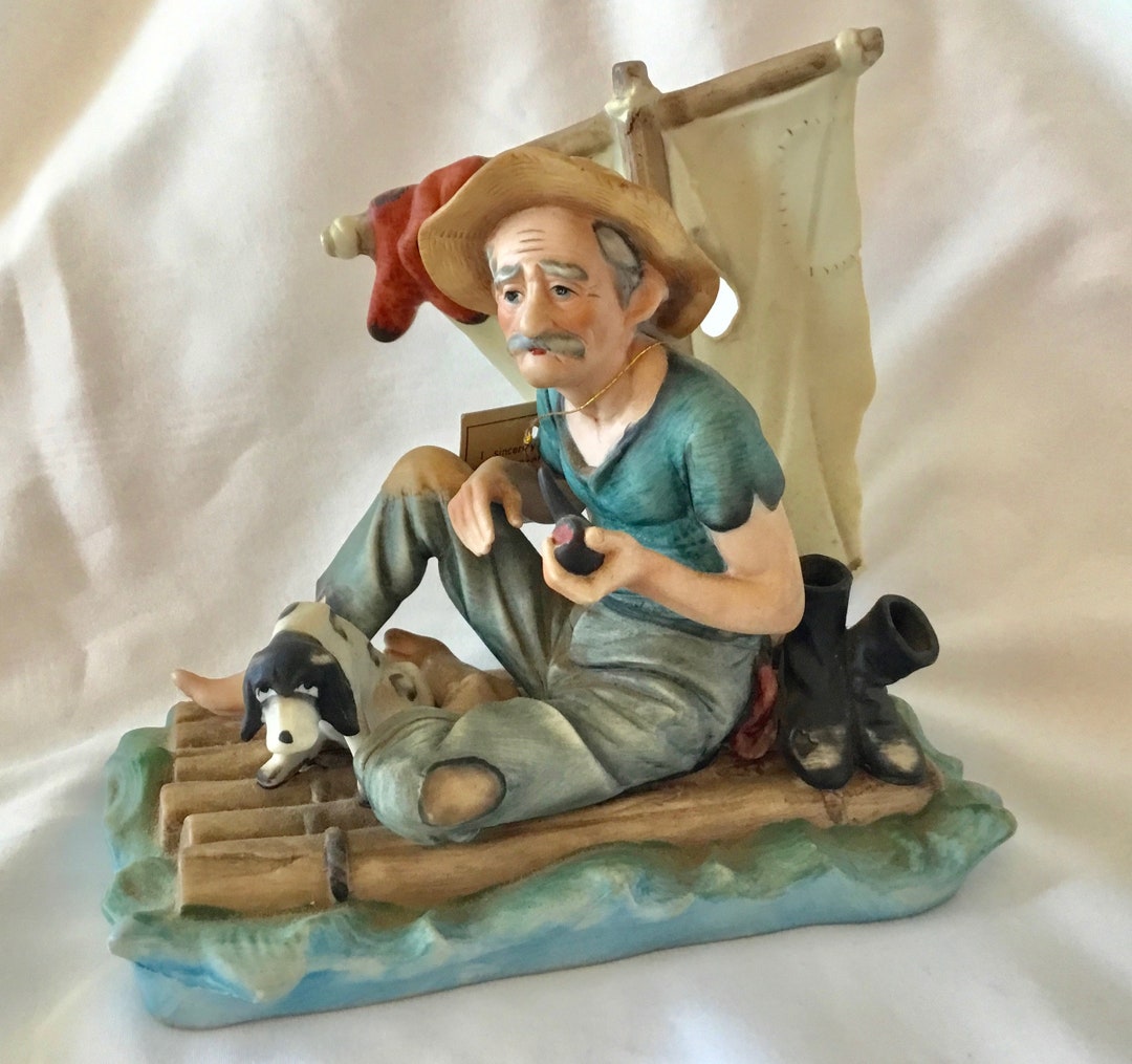 George Raft Dog Vintage George Z. Lefton Hand Painted