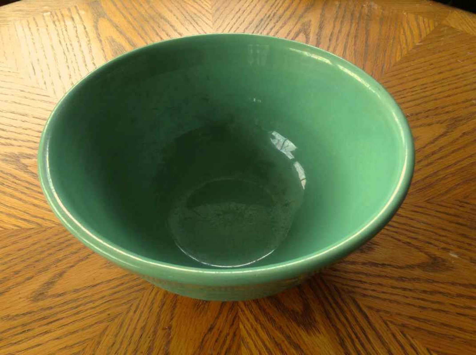 Vintage Ceramic Mixing Bowl 12 Made in USA MidCentury Etsy