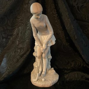 Lladro Lady Golfer - Etsy