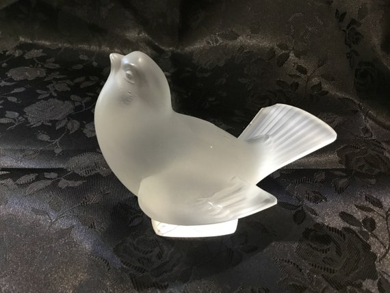 工芸品 VINTAGE LALIQUE Mid-Century Modernist 