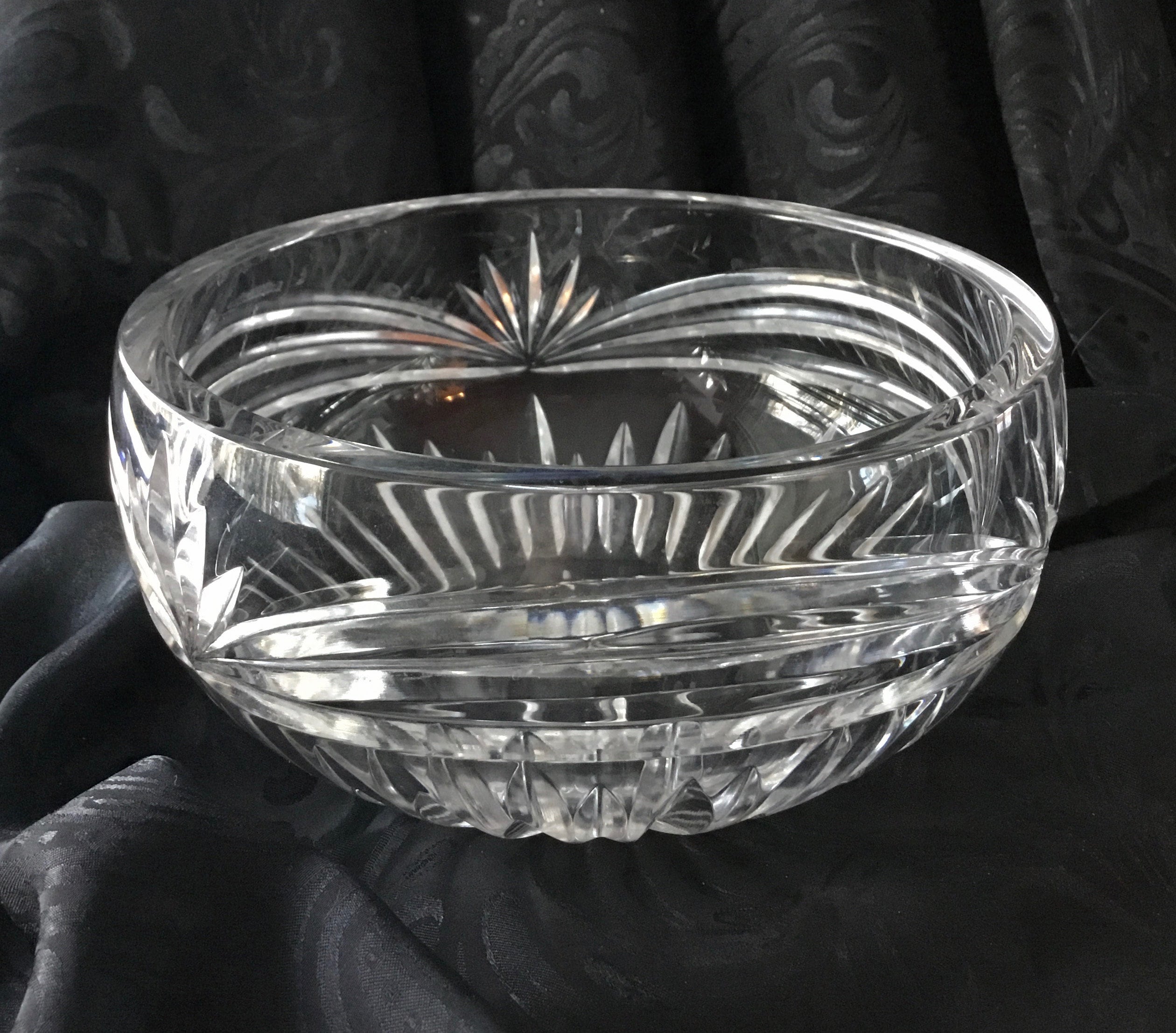 Marquis Crystal Bowl - Etsy