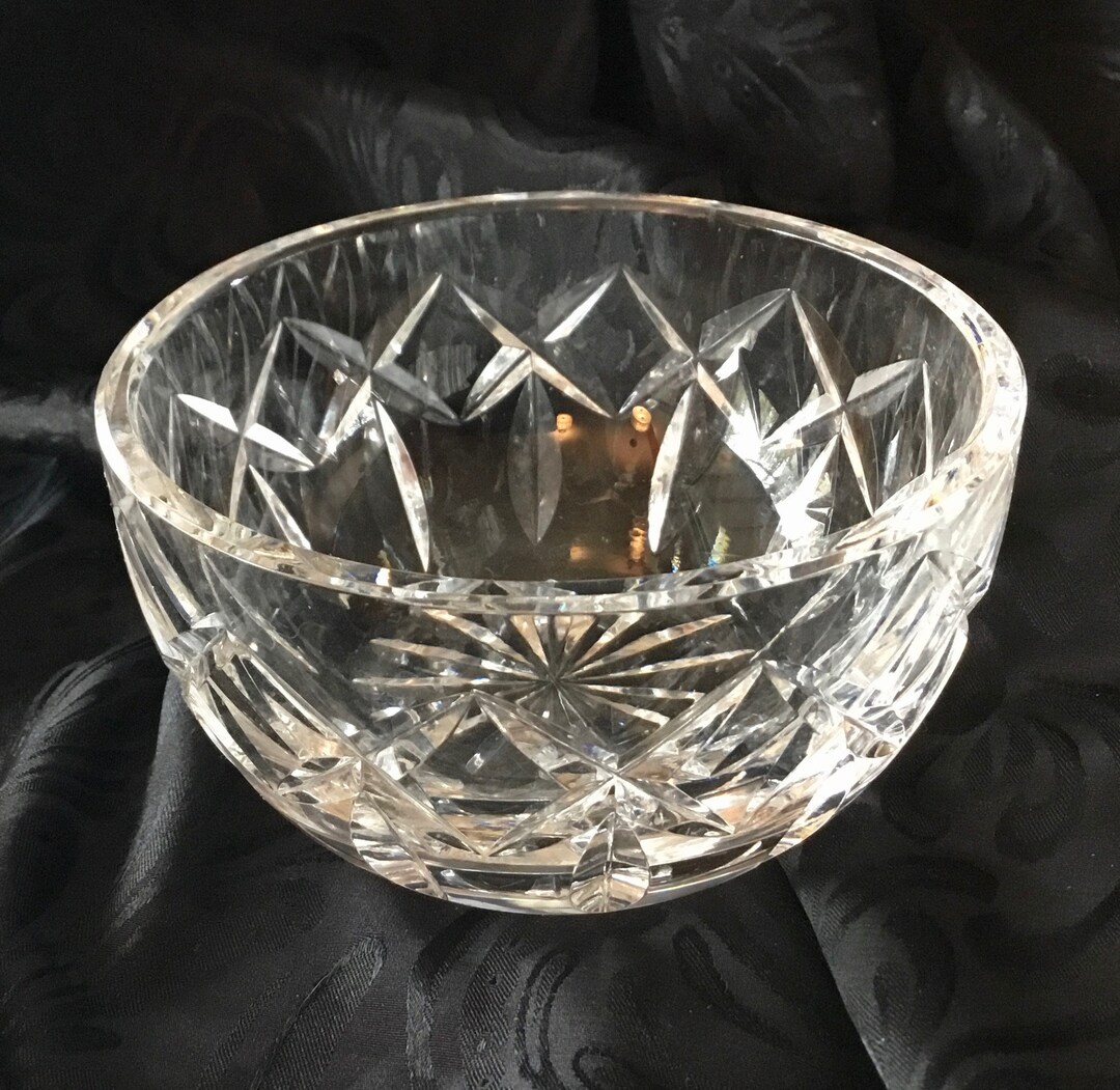 Vintage Waterford Crystal kerry Pattern 4.0 Finger Bowl Made in Ireland