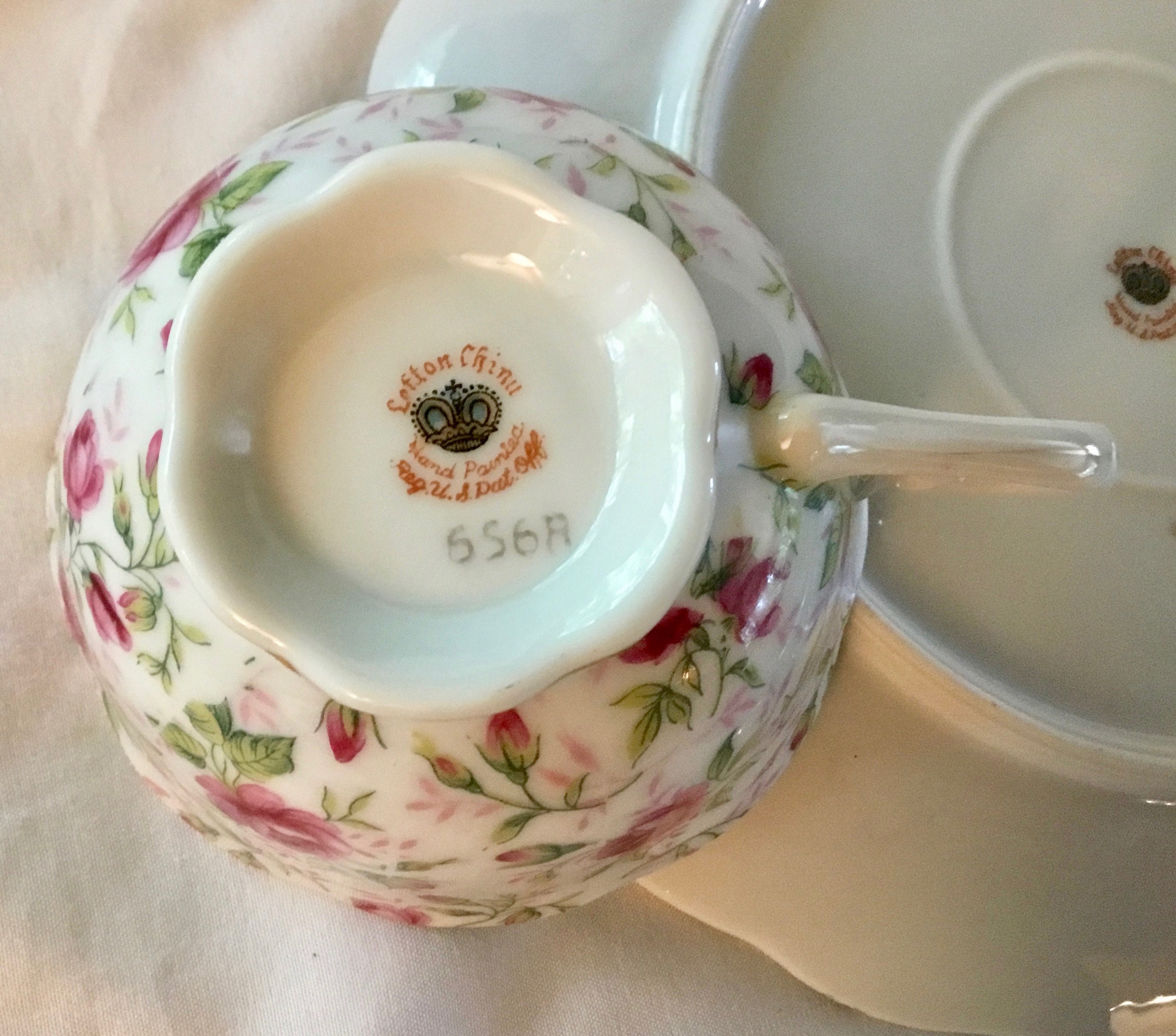 Vintage George Z. Lefton Hand Painted 