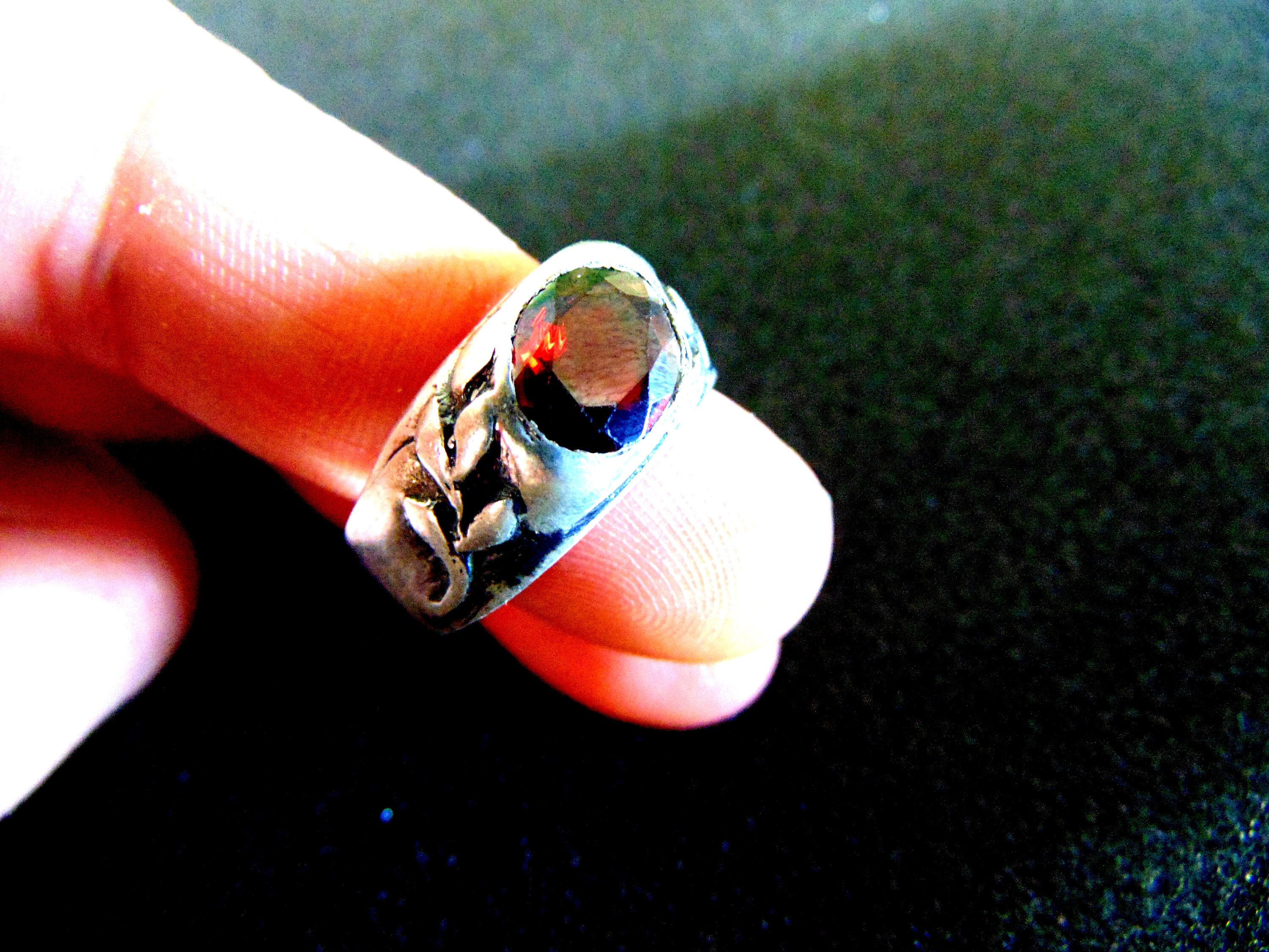 Mens Ring Pinky Finger Ring Men Rustic Ring Etsy Canada